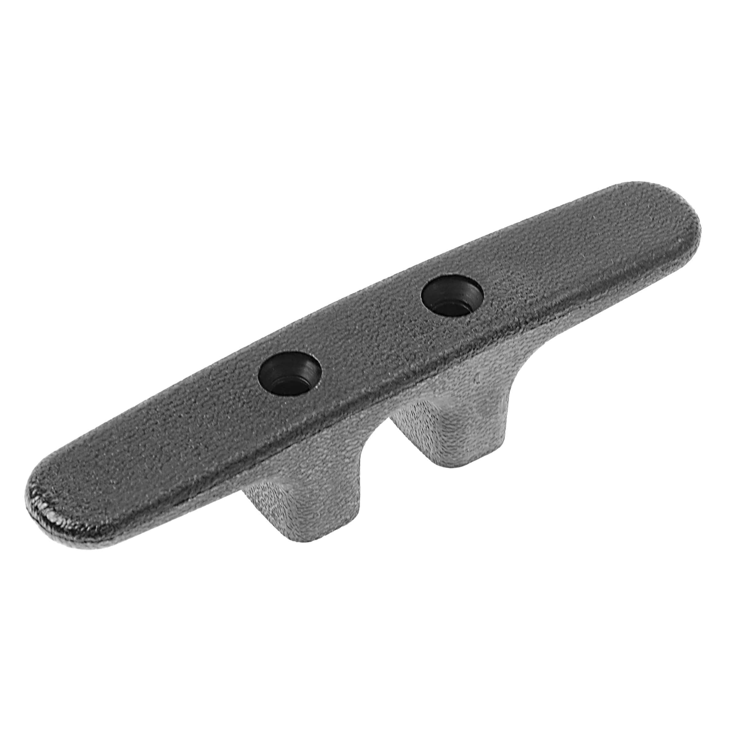 Dock Cleat T-H Marine BE-HA-54036-DP, 4 1/2", Black