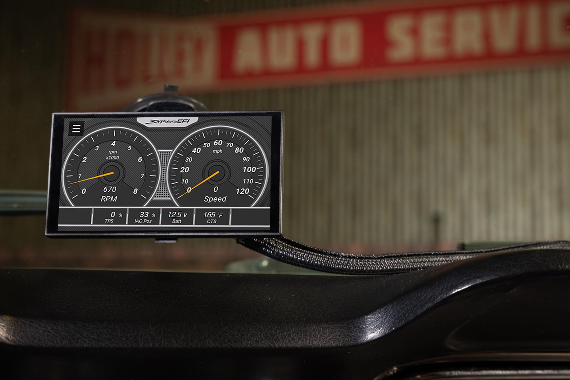 2 EFI 553-200X Sniper 5'' Digital Dash