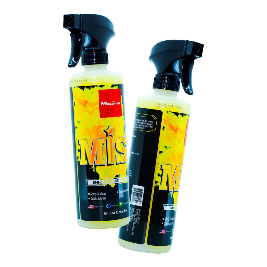 Maxshine Mist Protect & Enhance, Car Polish Spray, 16oz Bottle, Spray-On Sealant, Gloss Enhancer, UV Protection, Quick Shine & Surface Protection for Auto Detailing