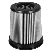 Momentum Intake Replacement Air Filter aFe POWER w/Pro DRY S Media - 3.875" Inlet, 9" Tall - #21-91079