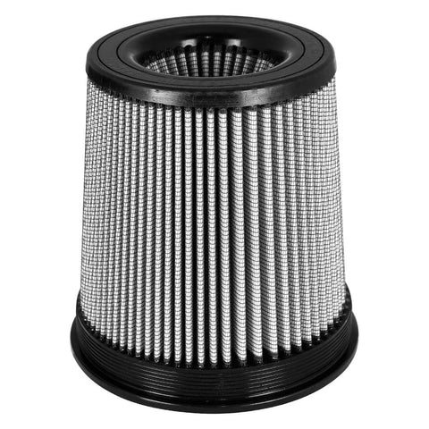Momentum Intake Replacement Air Filter aFe POWER w/Pro DRY S Media - 3.875" Inlet, 9" Tall - #21-91079