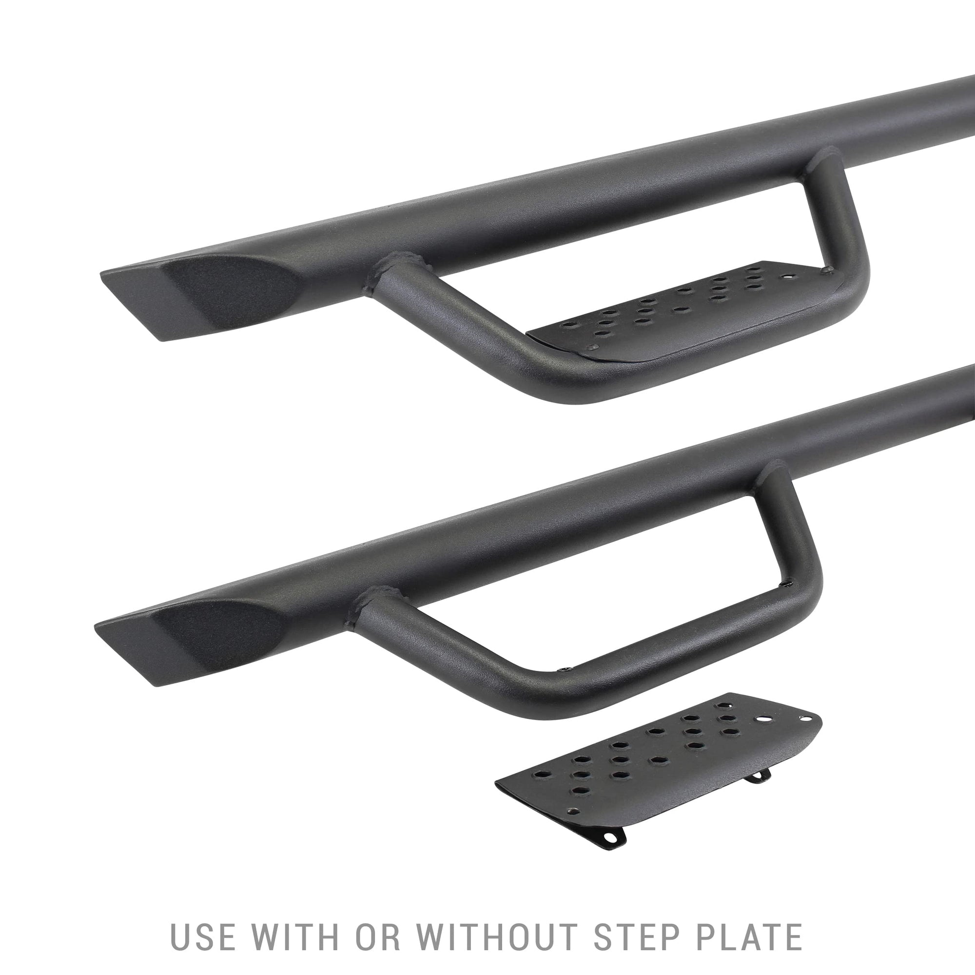 Dominator Xtreme D2 Go Rhino Side Steps | 52" Mild Steel, Textured Black | D20052T