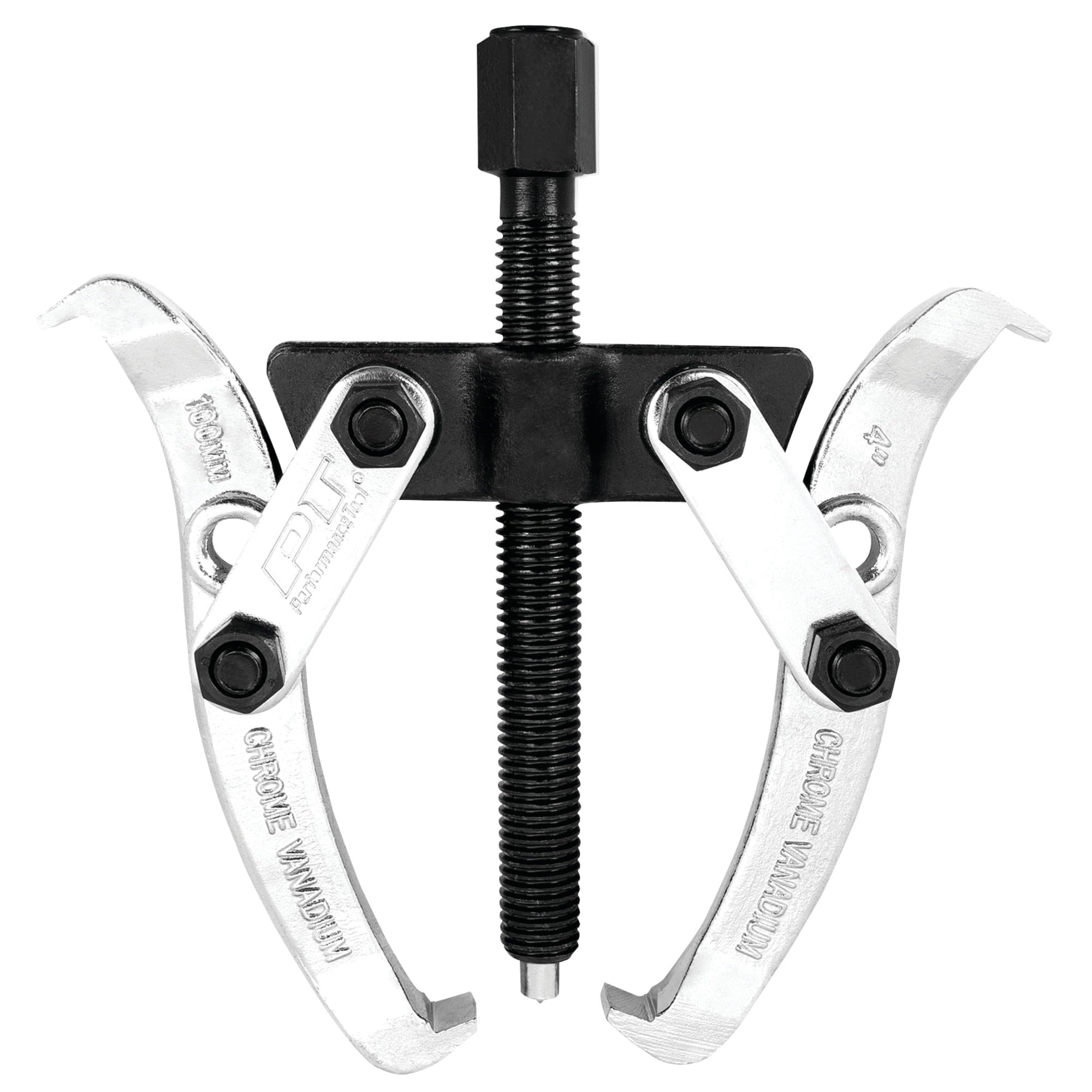 W84500 Performance Tool 4-Inch 2 Jaw Gear Puller Removal Tool for Gears, Pulley, and Flywheel (4" Spread, 3-1/2 Reach)