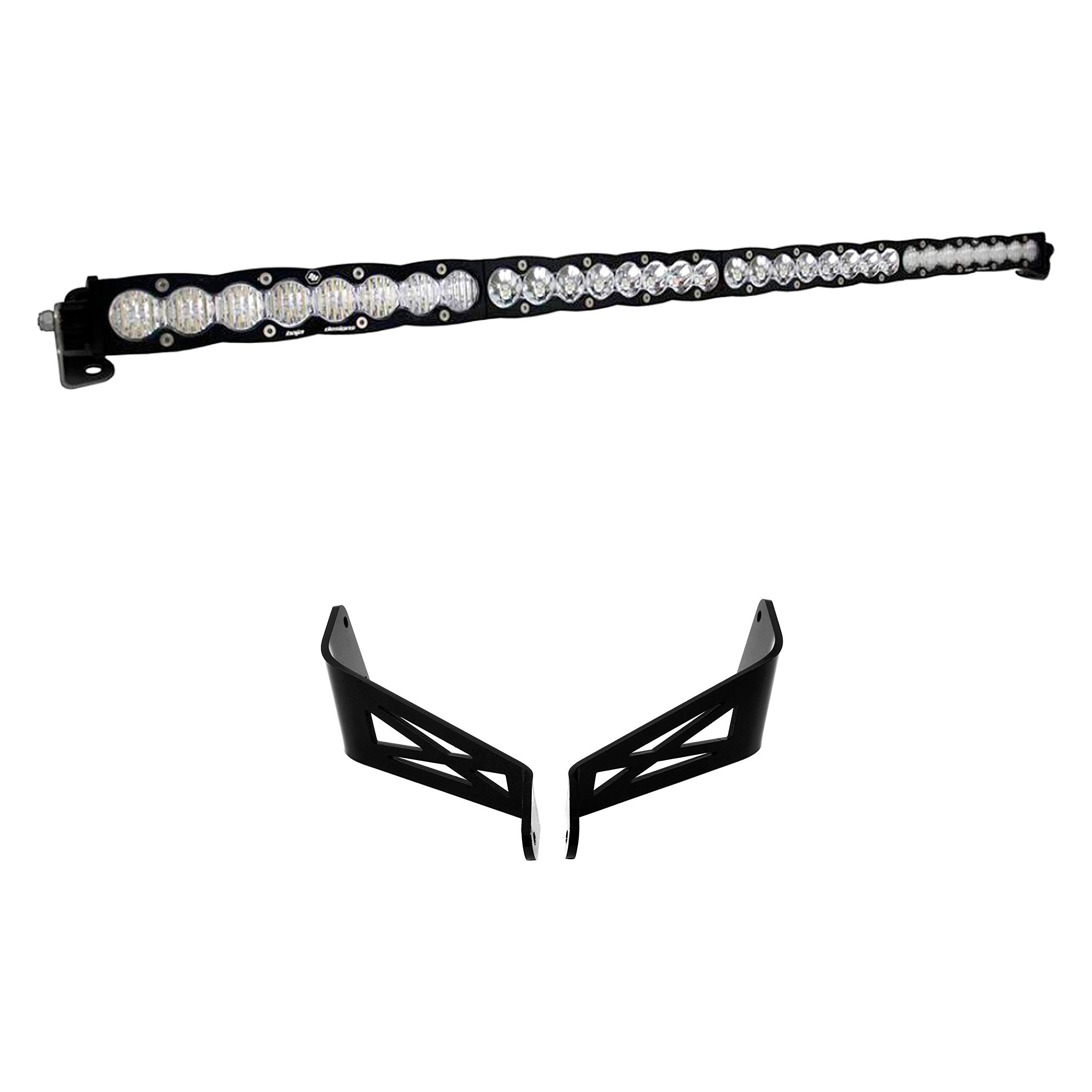 Roof Mounted Baja Designs S8 40" 160W Driving/Combo Beam Amber LED Light Bar Kit 44-7083