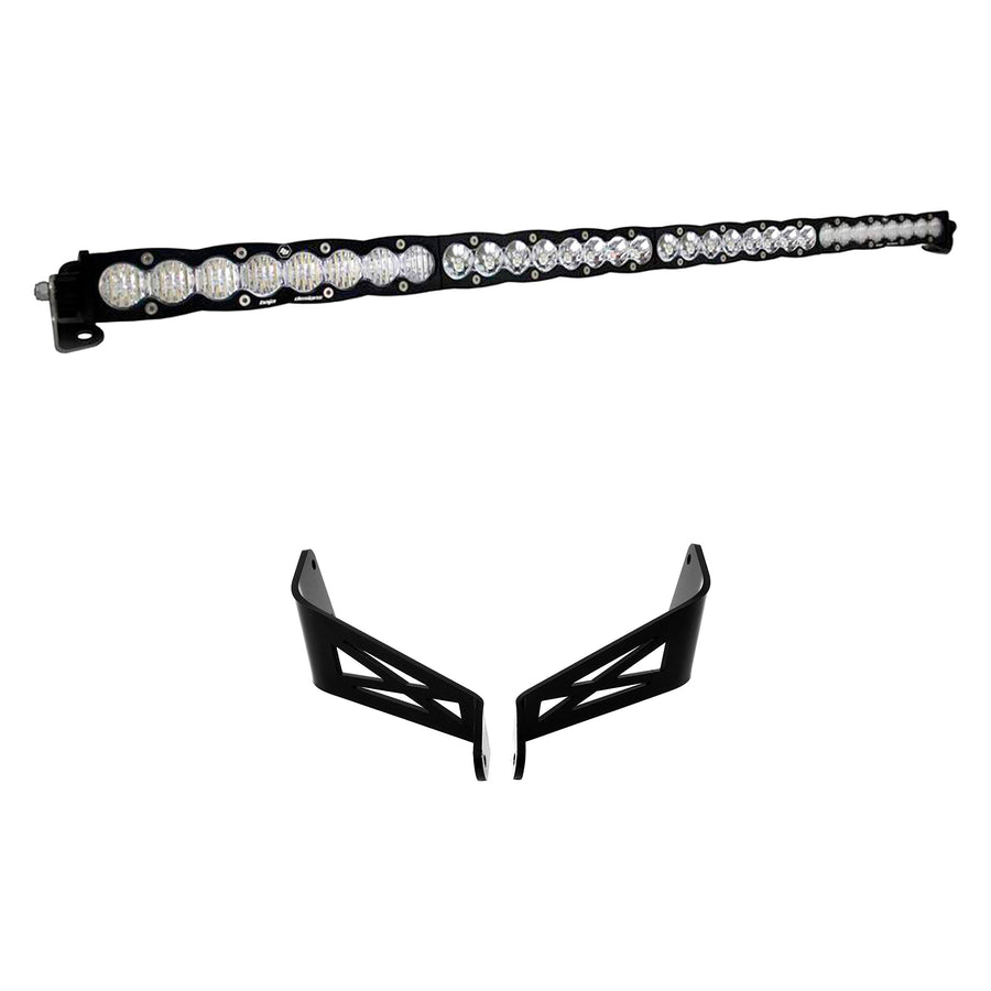 Roof Mounted Baja Designs S8 40" 160W Driving/Combo Beam Amber LED Light Bar Kit 44-7083