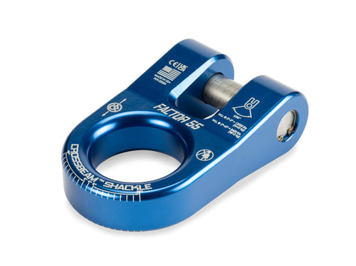 CROSSBEAM SHACKLE BLUE - Factor 55-00054-02