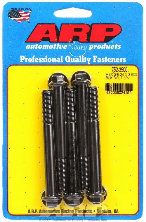 Hex ARP (752-3500) Oxide Bolt, Black