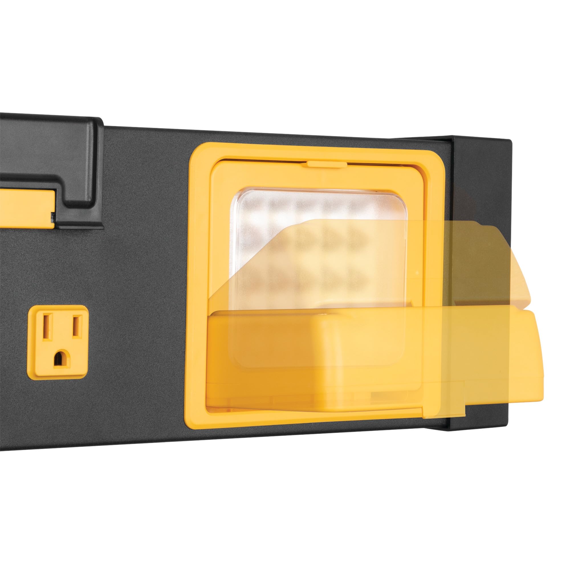 Power Station Performance Tool W2279 Commercial Grade with 6 Outlets, 2 USB Ports, Built-In Cradle, and LED Lights, Ideal for Workshops and Garages