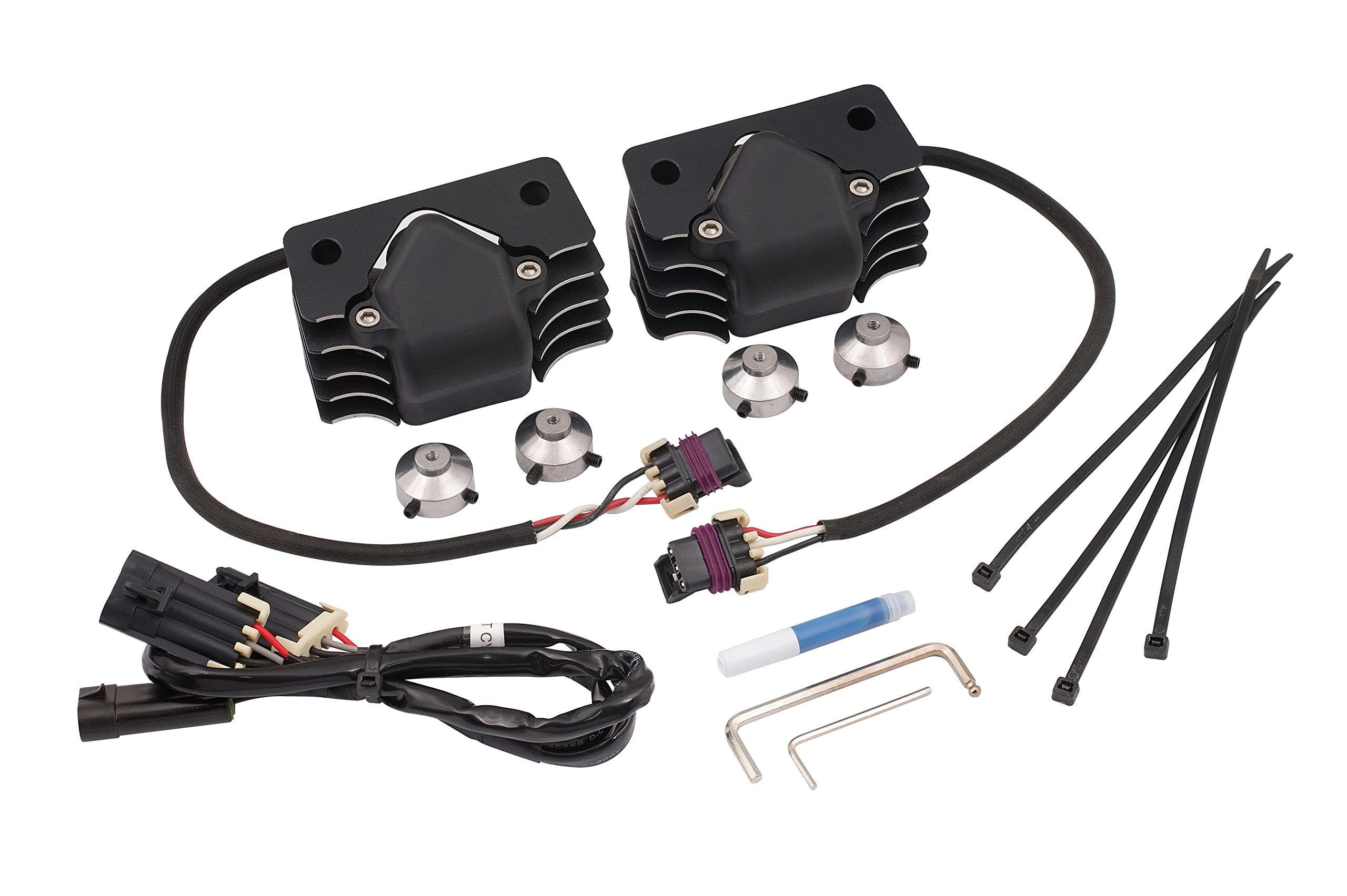 SuperCoil Accel Stealth Cop Kit Sportster Black