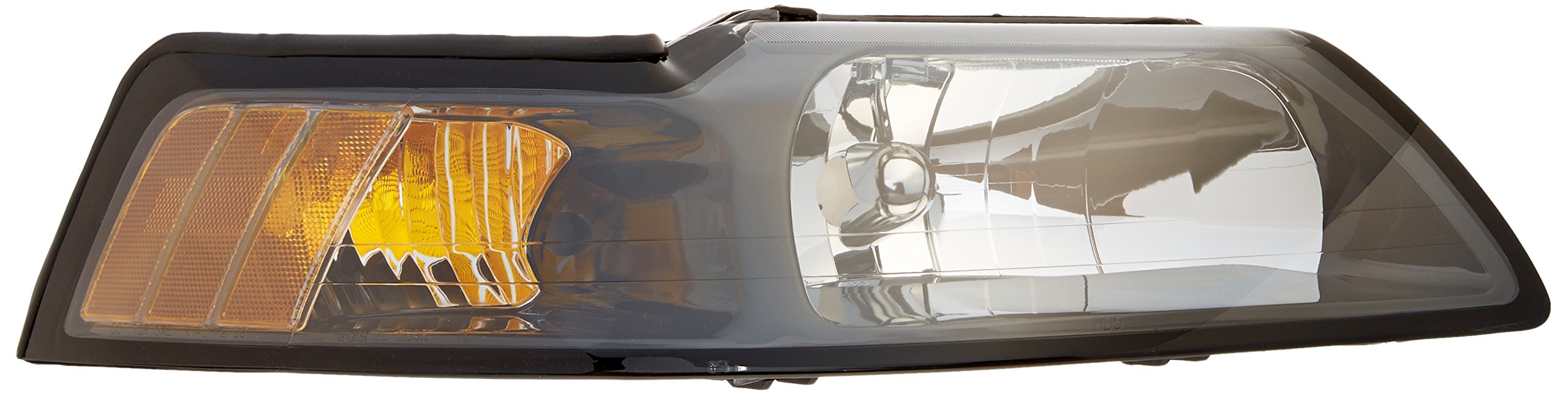 Right TYC Headlight Assembly Compatible with 2001-2004 Ford Mustang