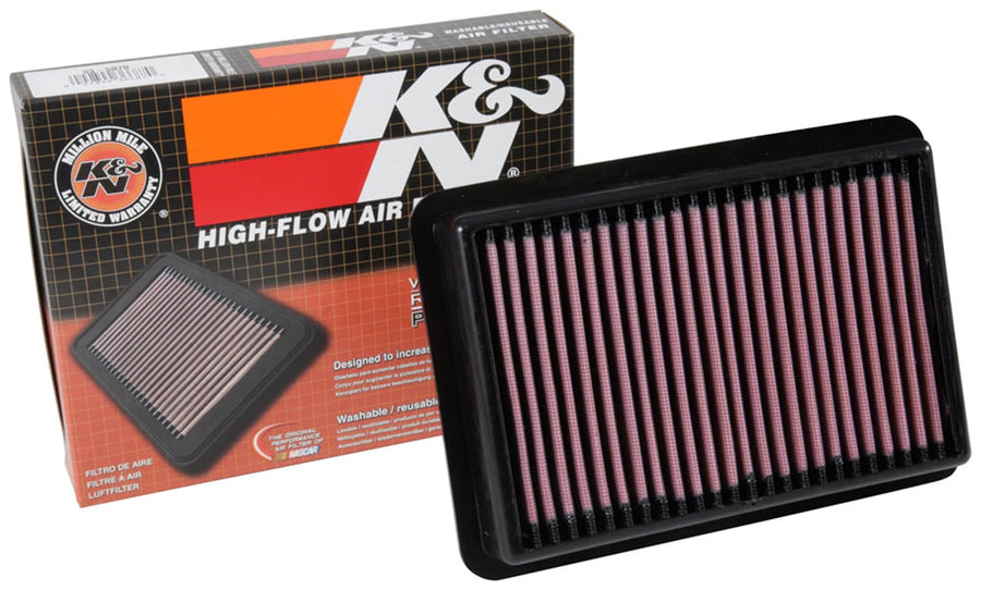 K&N Original High-Flow Lifetime Engine Air Filter: Increase Power: Premium, Washable: Compatible with 2017-2021 HONDA: Civic type R, 33-5070