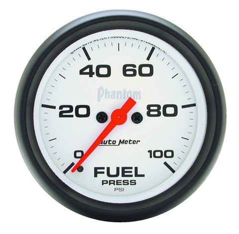 Auto Meter Phantom 5863 Electric Fuel Pressure Gauge