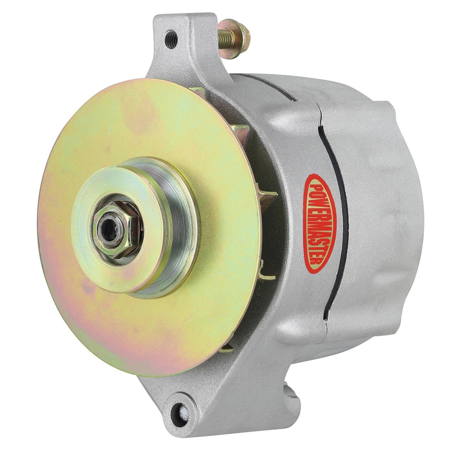 8-47101-347 Powermaster Natural Alternator (Upgrade 100A Smooth Look 1V Pulley/Baffle & Cone 1 Wire)