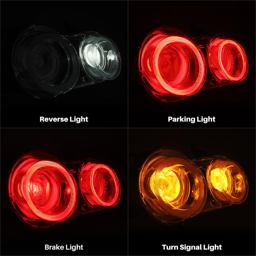 NOVA-Series LED Tail Lights Clear For 09-25 Nissan GT-R Alpharex