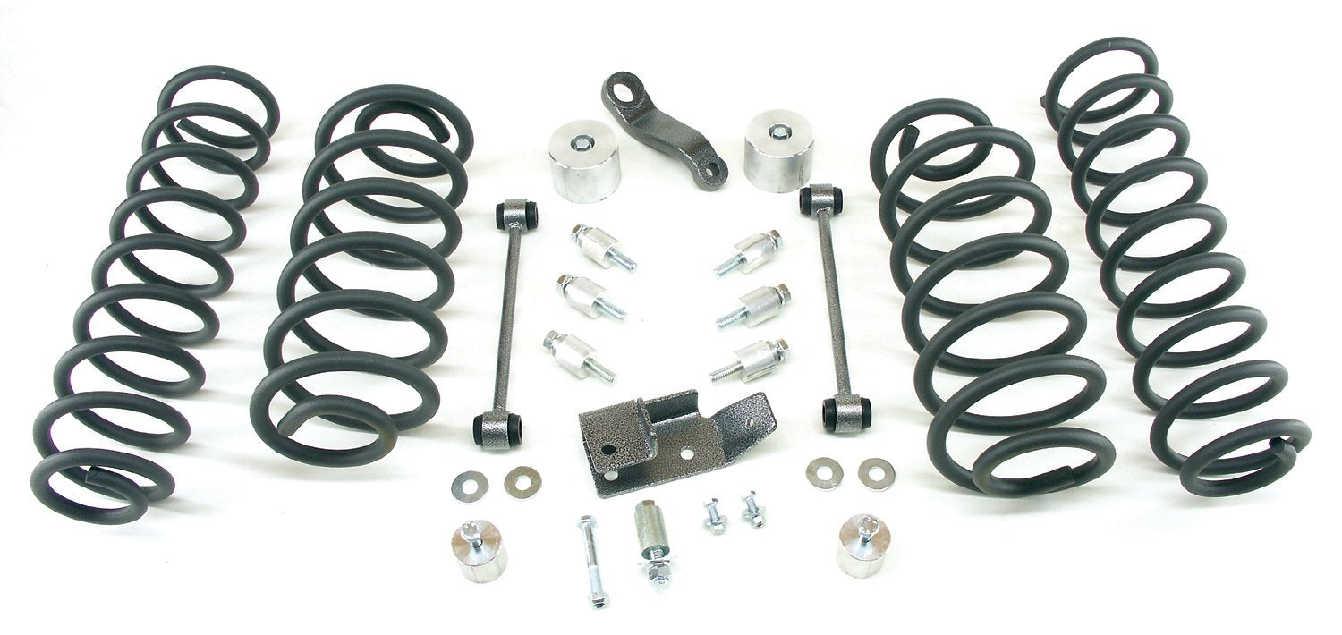 4” TeraFlex Coil Spring Base Lift Kit – No Quick Disconnects or Shocks