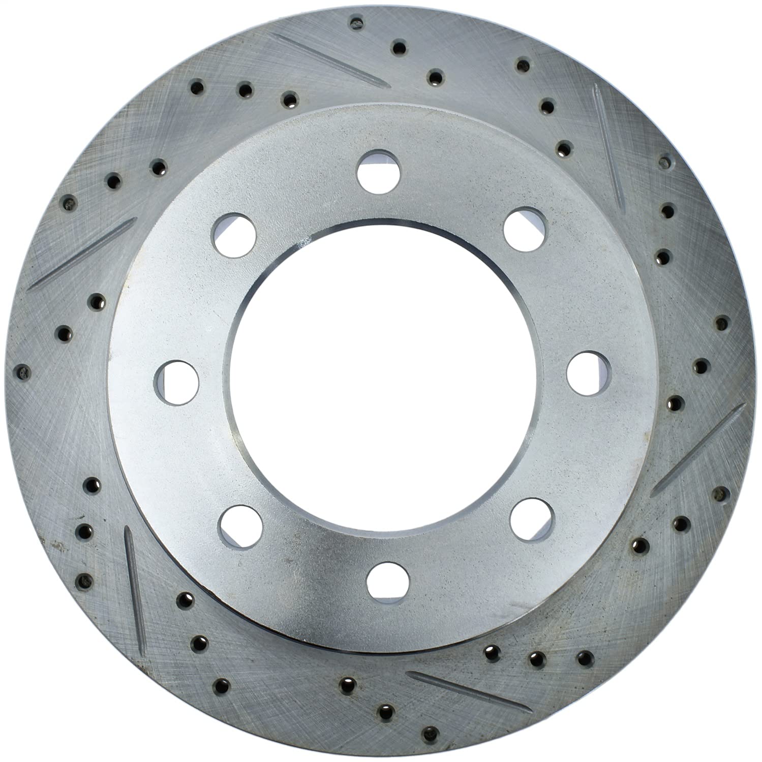 Left Stoptech 227.67062L Select Sport Drilled & Slotted Rotor
