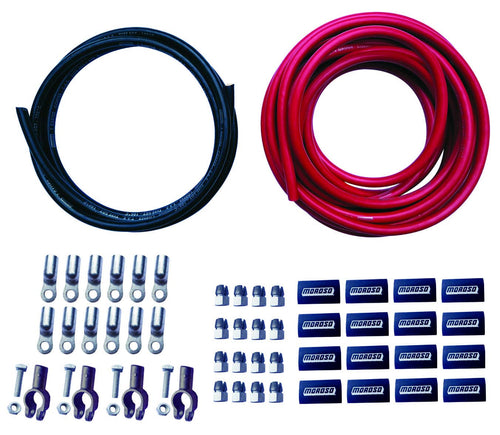 Remote/Dual Moroso Battery Cable Kit, Screw Terminals