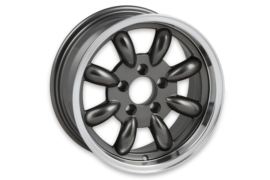 T/A Legendary Wheels 8-Spoke - 17 x 8 in. - 5 x 4.5-4.75 bs - Charcoal