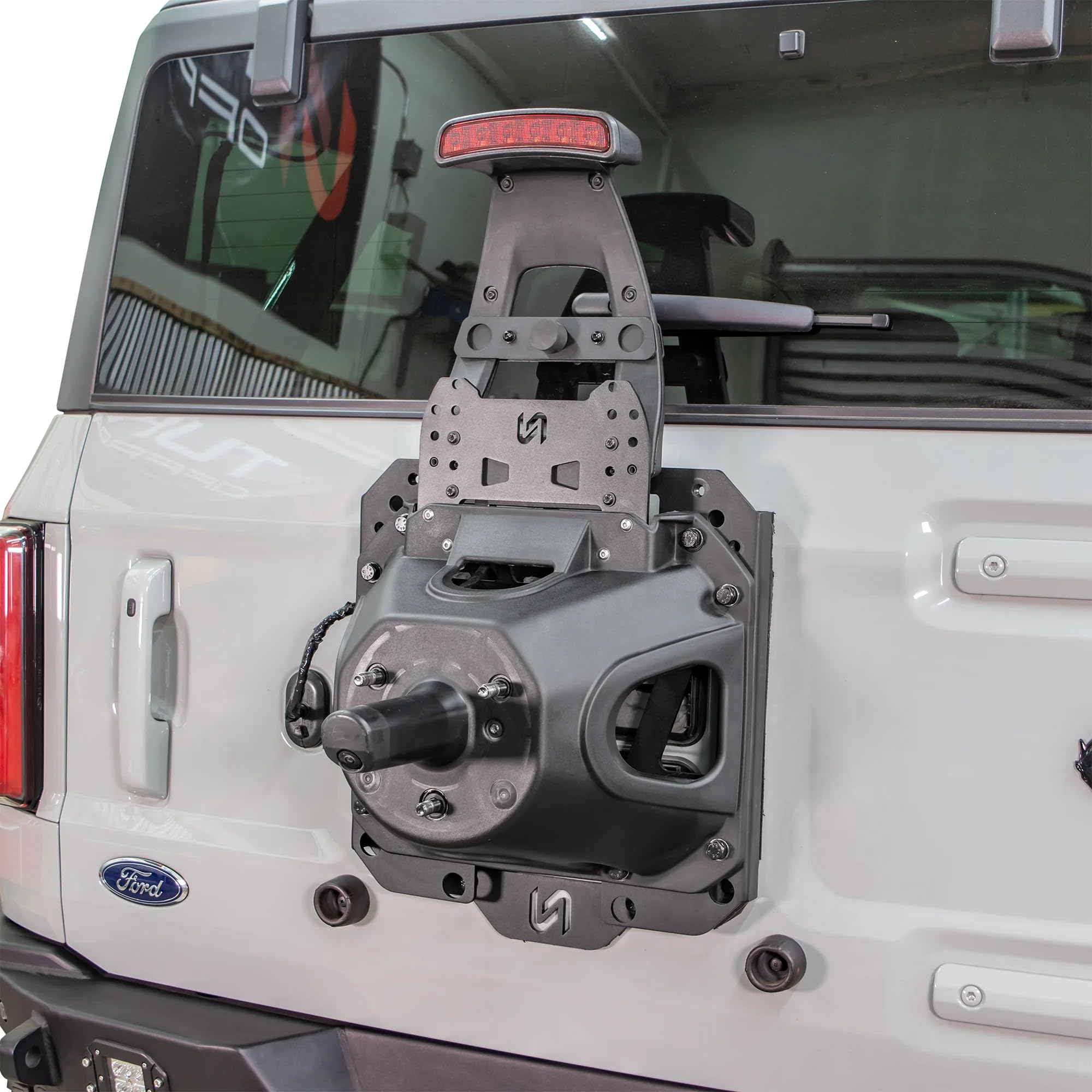 2021+ Ford Bronco Tire Carrier Relocation Kit Turn Offroad
