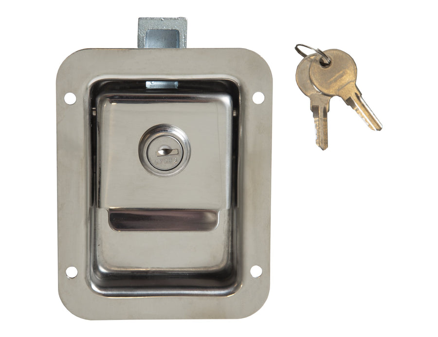 Single Buyers Products Point Latch, Silver