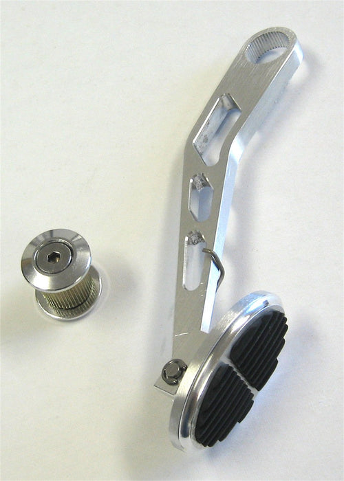 Drive-by-Wire Lokar DBW-6103 Mini Oval Spring-Loaded Throttle Pedal Set with Rubber Insert for Throttle Control