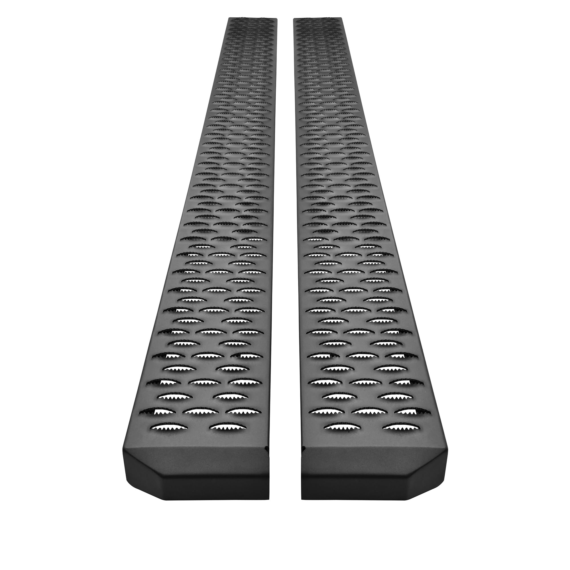 27-74765 Westin Grate Steps Running Boards 83 in. Textured Black Pair (Required Mounting Kit Sold Separately)