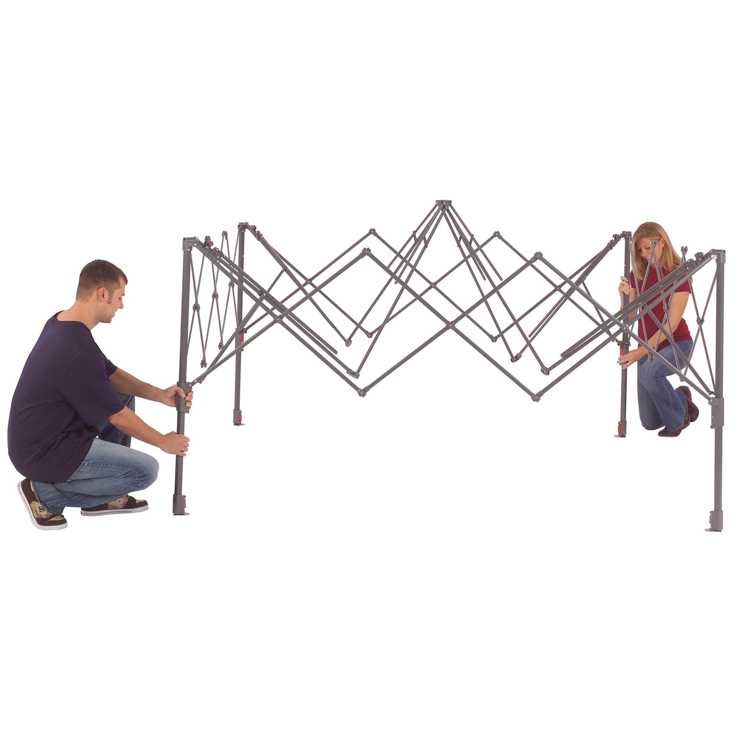 Coleman Instant Canopy 13x13ft Sun Shelter Portable Shade Tent Sets Up in 3 Minutes Vented Roof for Airflow Great for Campsite Backyard Tailgates Beach Festivals & More
