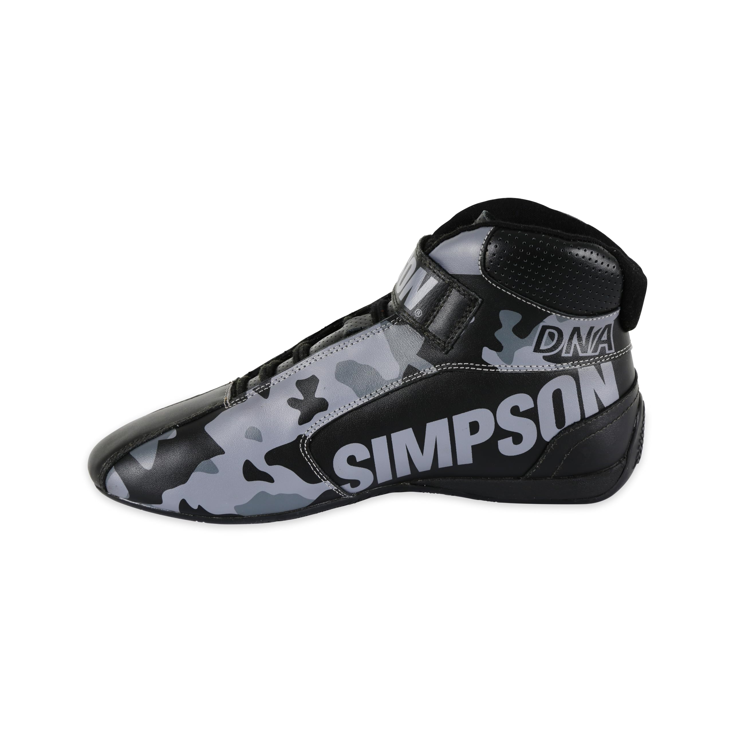 Simpson Racing DNA X2 Shoes Pair Adult Size 11.5 Blackout