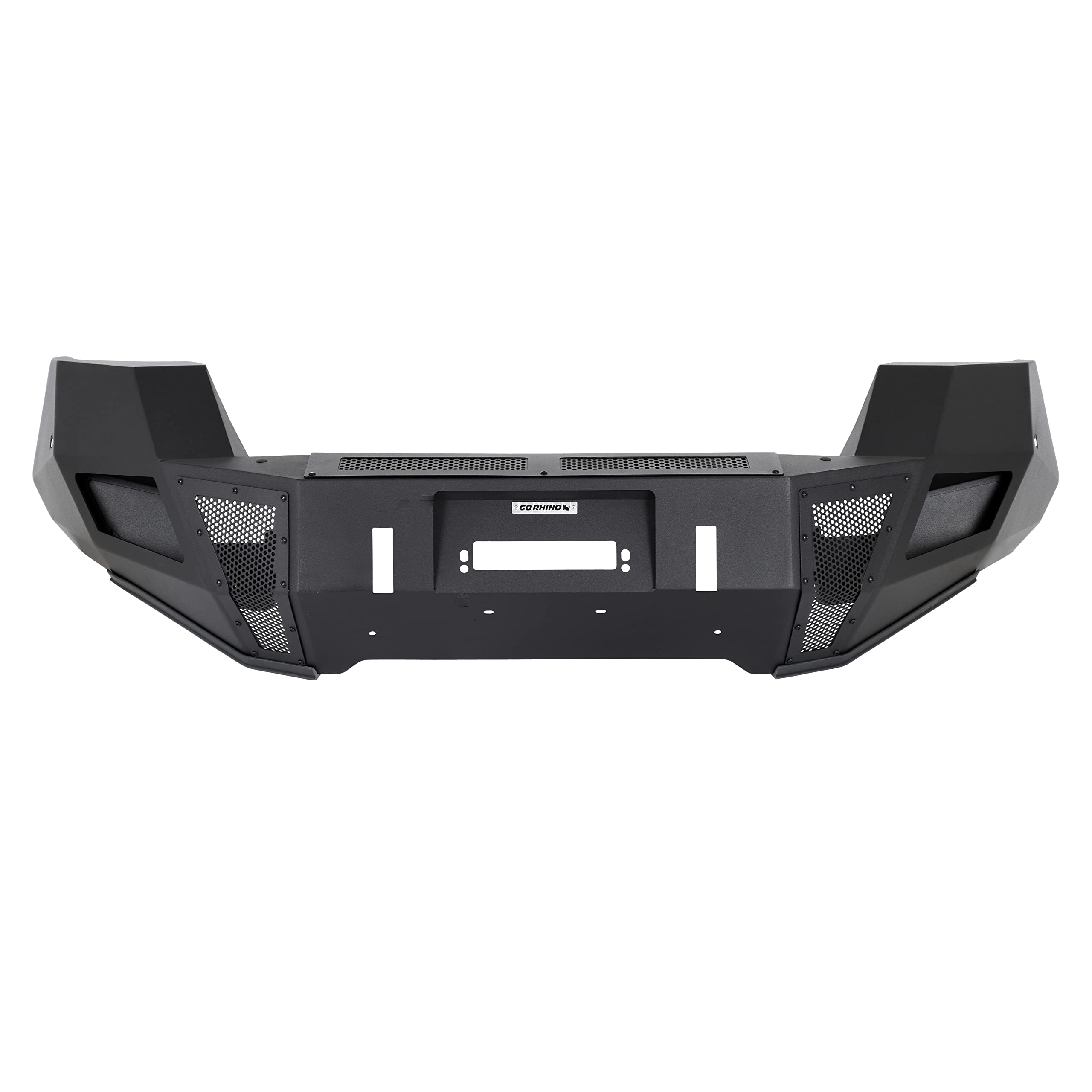 Go Rhino Front Bumper BR6 | Mild Steel, Textured Black | 24390T | Fits 2016-2023 Toyota Tacoma