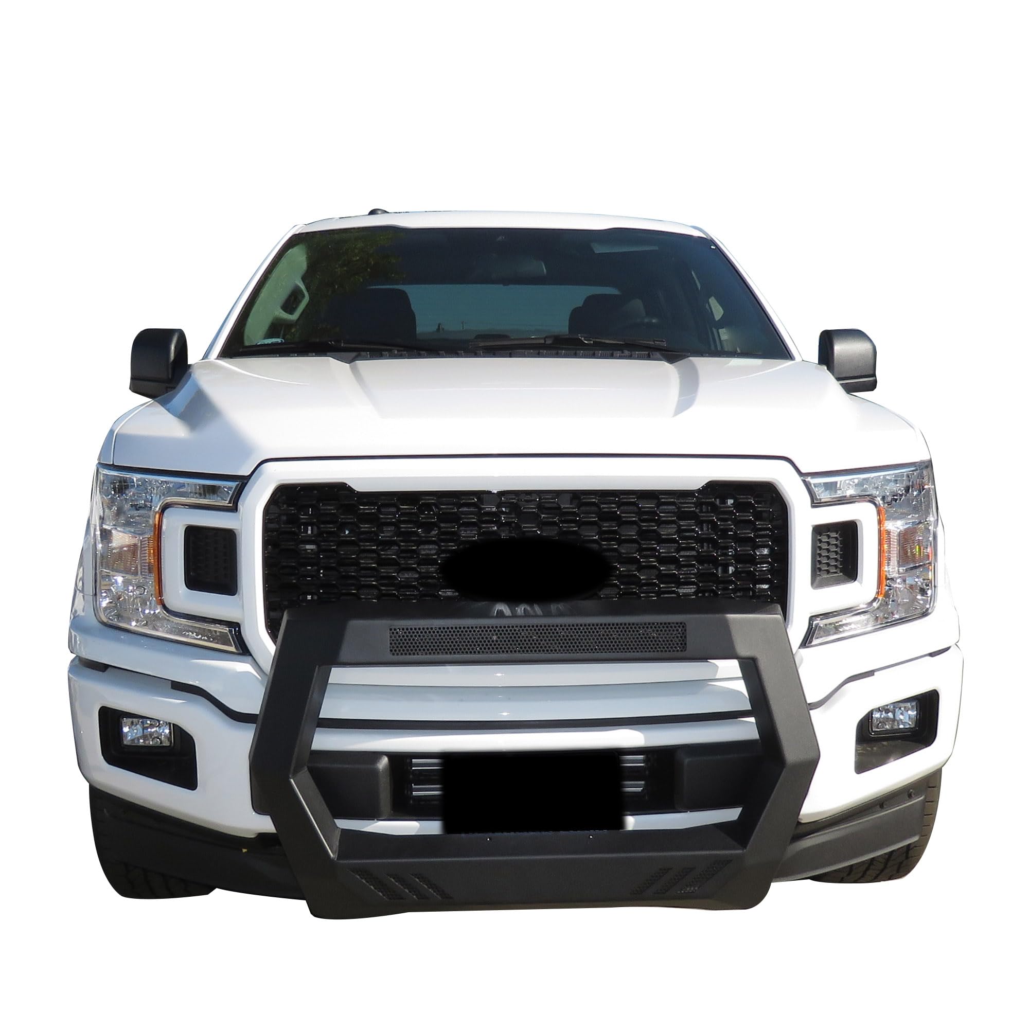 Rover Bull Bar Black Horse Matte Black Compatible with 2004-2025 Ford F-150-ROFF104