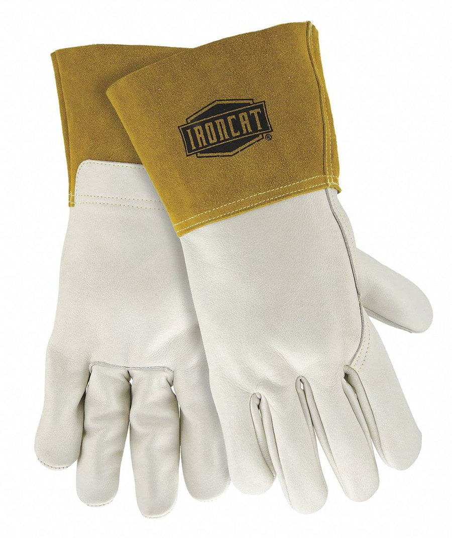 Welders Gloves Ironcat 6010/S Natural S