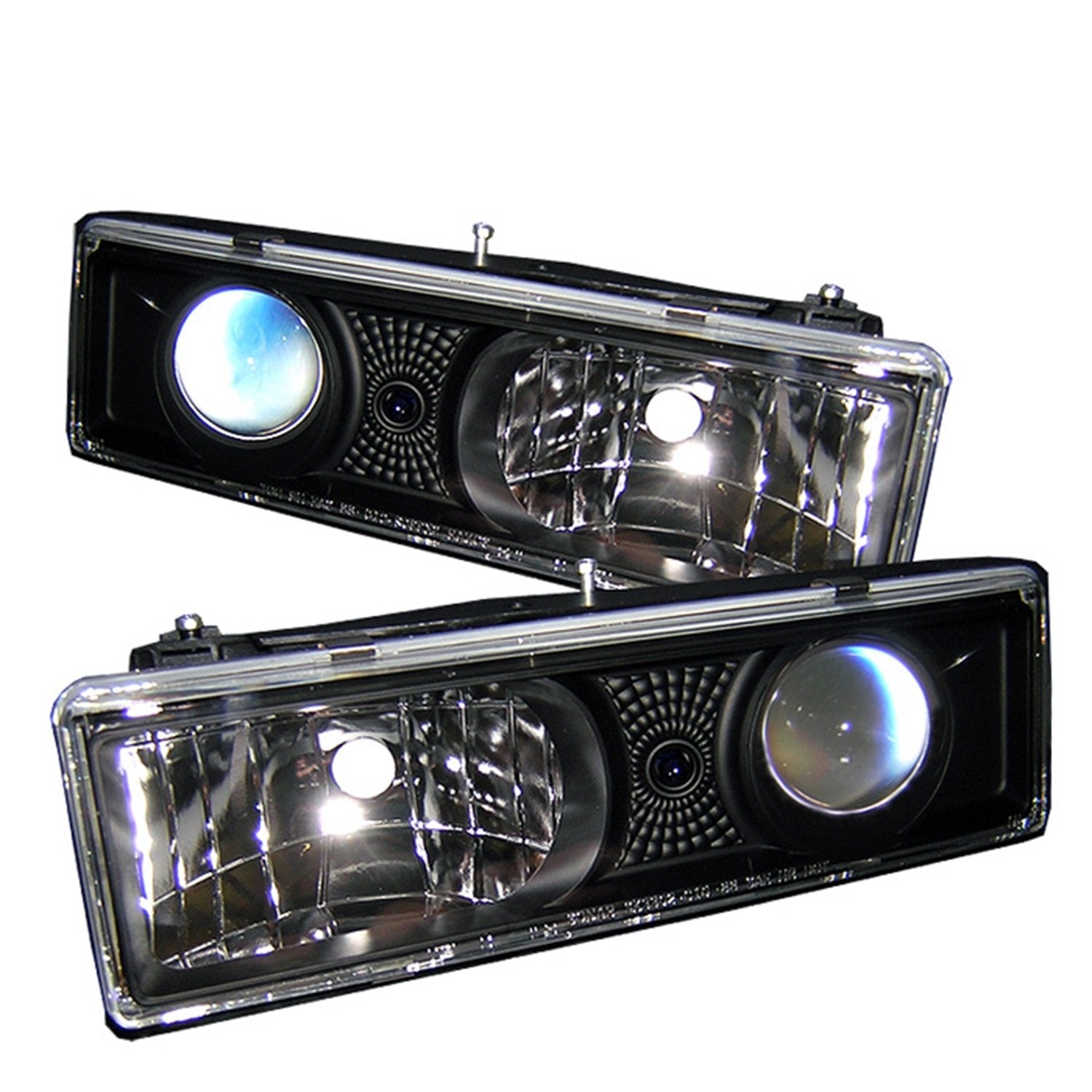 Chevy C/K Series 1500/2500/3500/Chevy Tahoe Black Projector Headlight Spyder Auto PRO-YD-CCK88-BK