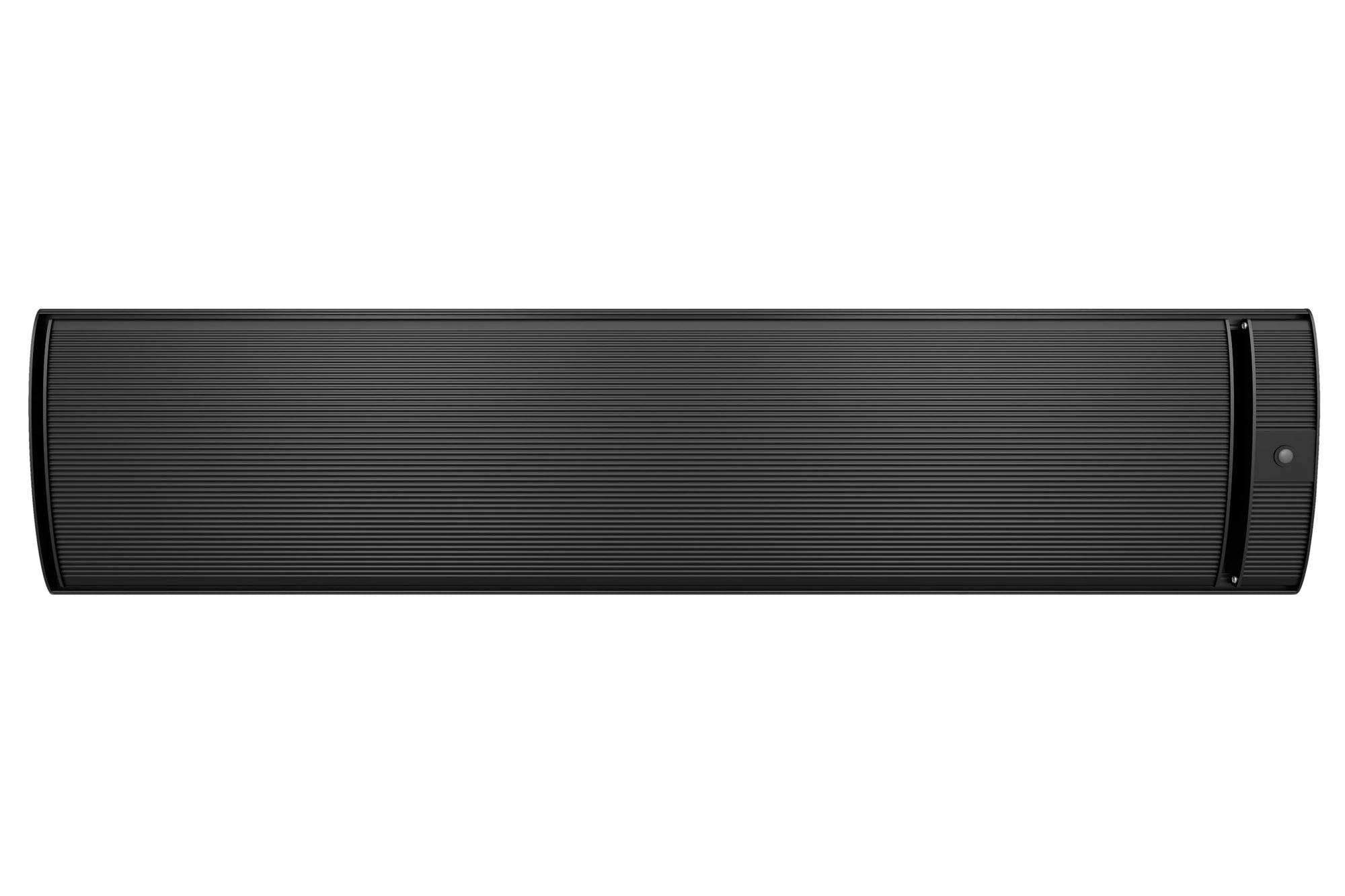 Vesper Big Ass Fans - Hardwired Electric Infrared Heater, Indoor/Covered Outdoor Spaces, Adjustable Angle Wall/Ceiling Mount, Black Extruded Aluminum