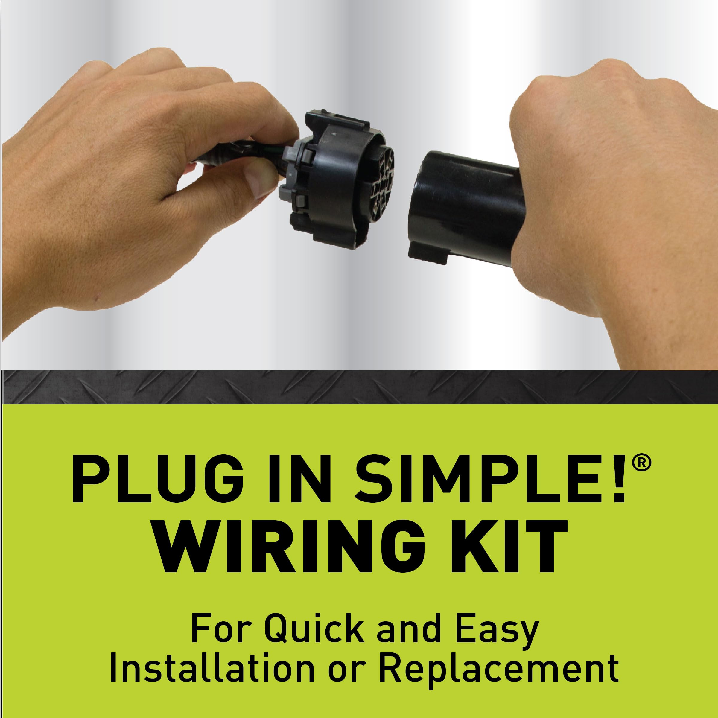 Plug-In Simple Hopkins Towing Solutions 43395 Vehicle to Trailer Wiring Kit