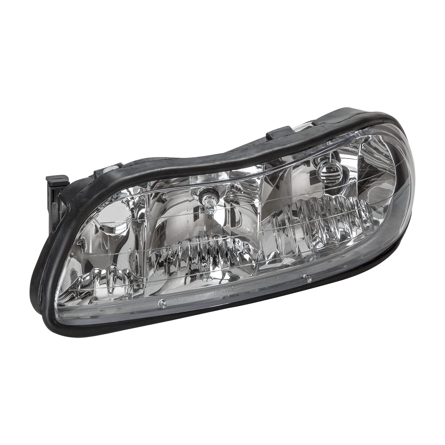 Left TYC Headlight Assembly Compatible with 1997-2003 Chevrolet Malibu