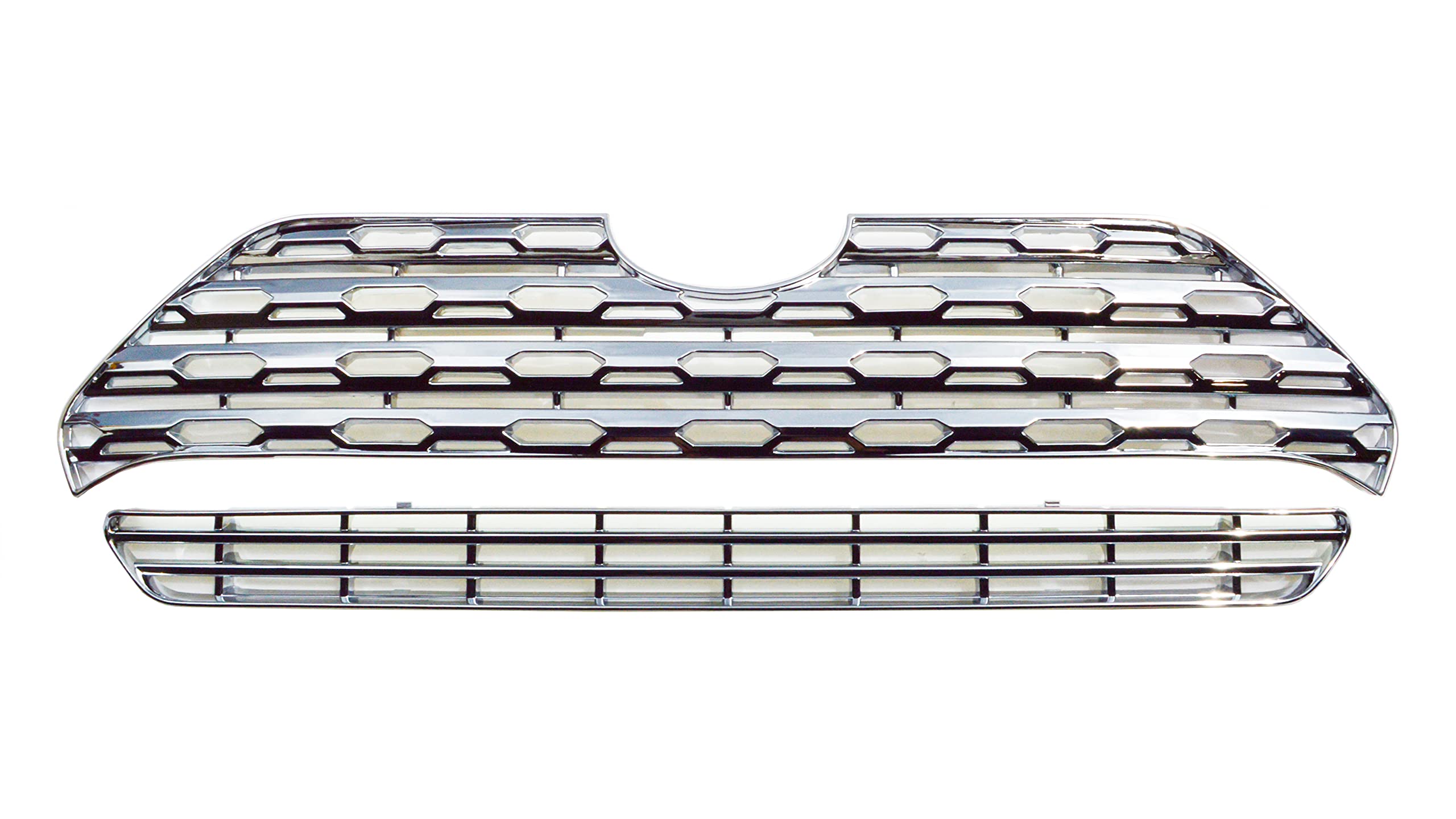 BH-ABS500 Black Horse Off Road Grille Overlay ABS Tape-On Grille