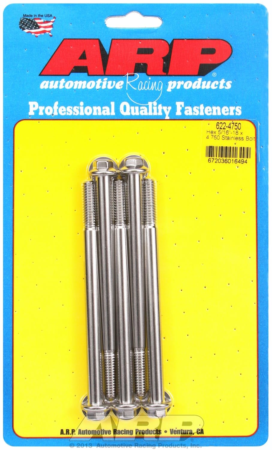 Hex Bolt, ARP (622-4750) Stainless Steel