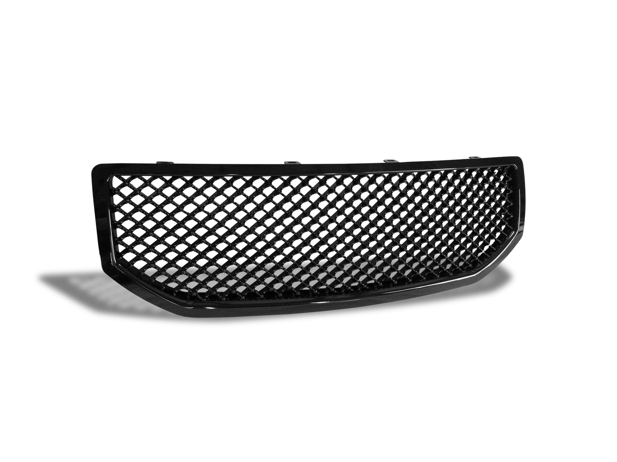 7147638 Armordillo USA Mesh Front Hood Grille - Gloss Black Fits 2007-2012 Dodge Caliber