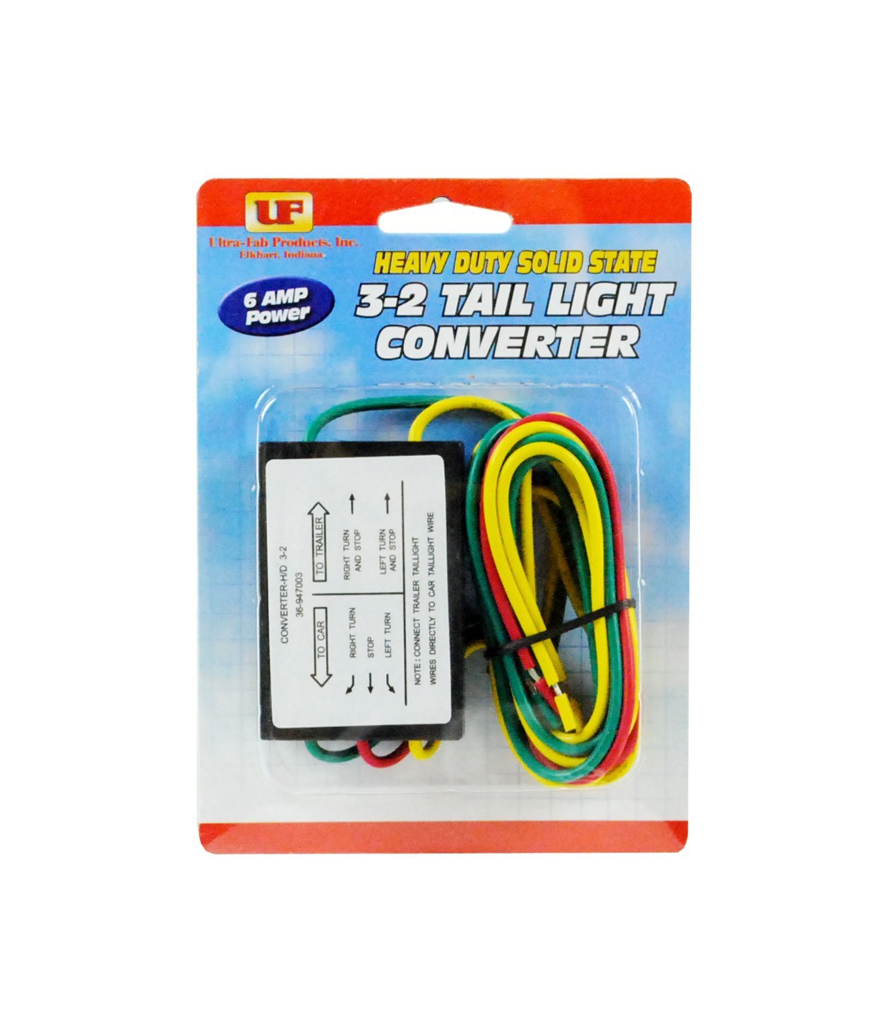36-947003 Ultra-Fab Products 6A Heavy Duty 3-2 Tail Light Converter