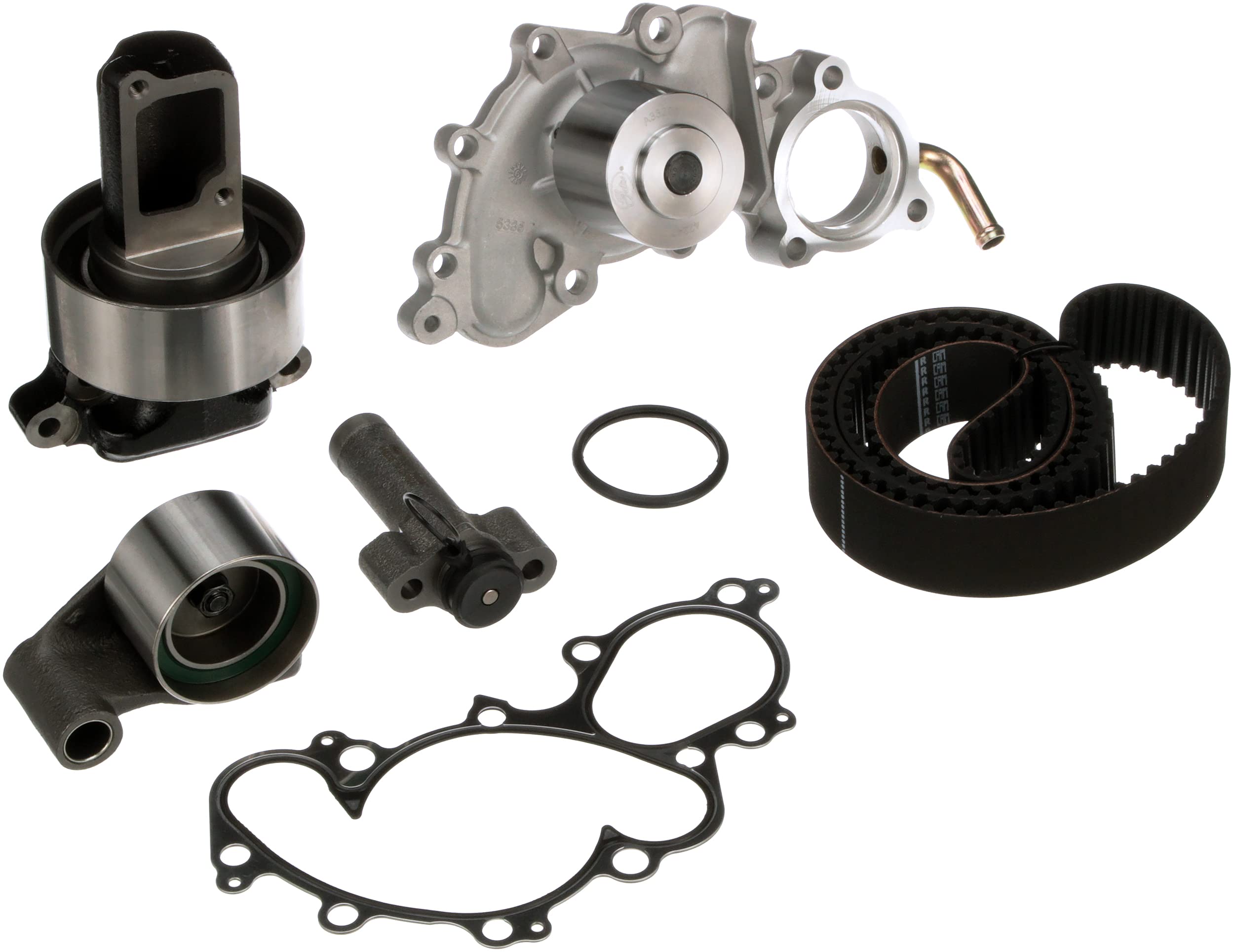 Gates PowerGrip TCKWP240 Premium Timing Belt Component Kit with Water Pump