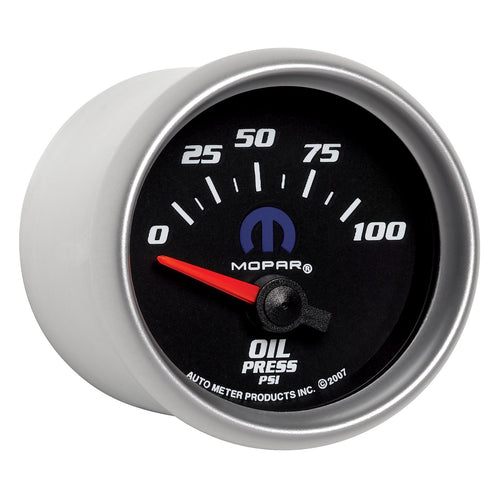 Electric Oil Pressure Gauge Auto Meter 880015 MOPAR