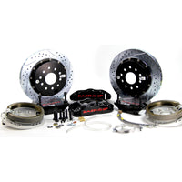 14" Pro+ Brake Sys Rr Blk Baer Brakes 94-96 Impala S (4302487B)