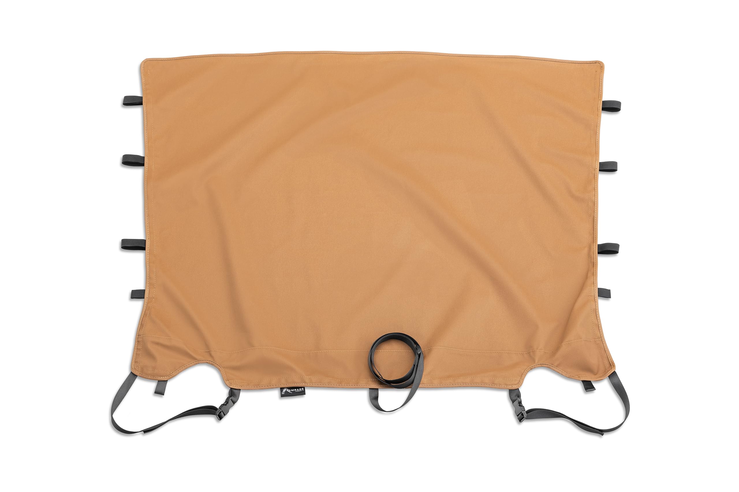 California Brief Soft Top RAMPAGE PRODUCTS for Jeep Wrangler YJ | Spice Denim, Vinyl | 92817 | Fits 1992-1995 Jeep Wrangler YJ