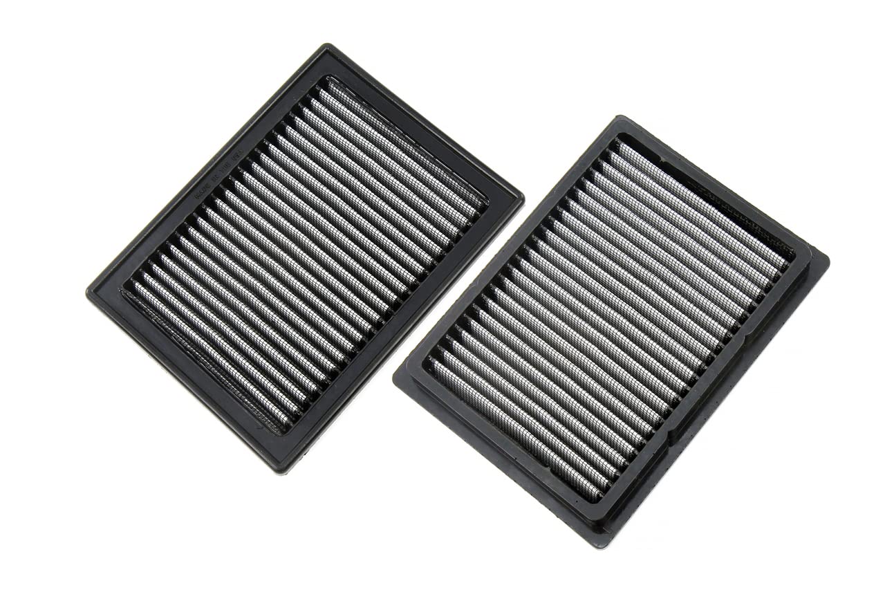 HPS Engine Air Filter Drop-in Premium Washable Replacement Car Filter, Compatible for Infiniti 09-12 FX35 2013 FX37 09-13 FX50 11-13 M56 16-24 Q50 17-22 Q60 14-19 Q70 14-17 QX70, HPS-457369x2