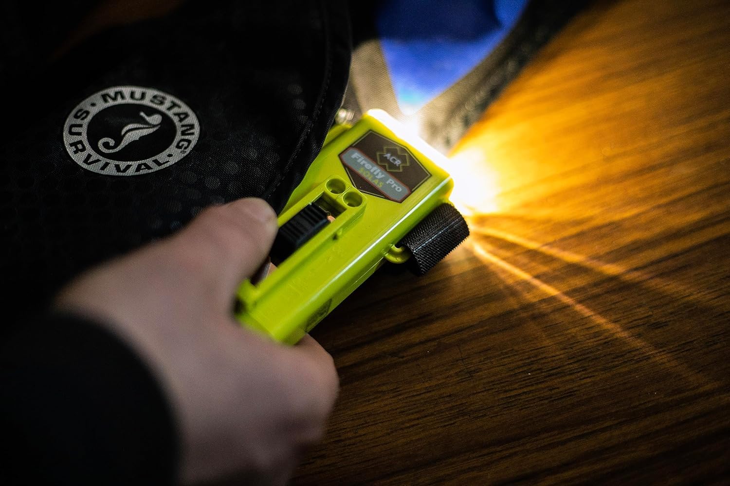 The ACR Firefly PRO LED Strobe Light features Military Grade SOS and Steady-On modes, SOLAS, USCG, and MED Approvals, Offering Exceptional High-Visibility Signaling in Emergencies - 3970.3