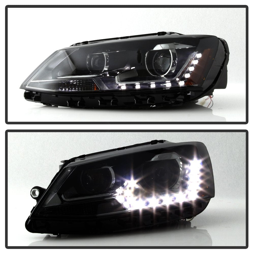 Projector Headlight Xtune PRO-JH-VJ11-DRL-BSM, 1 Pack