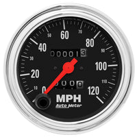 AUTO METER Traditional Chrome 2492 Mechanical Speedometer, 3.375 in.