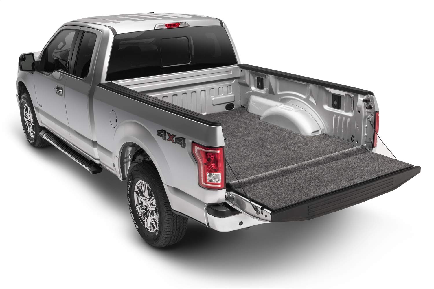 XLT Bedmat & Built in Tailgate Mat BedRug | Fits 2024-2025 Toyota Tacoma Double Cab, 5' Bed | Charcoal Grey, XLTBMY24DCS