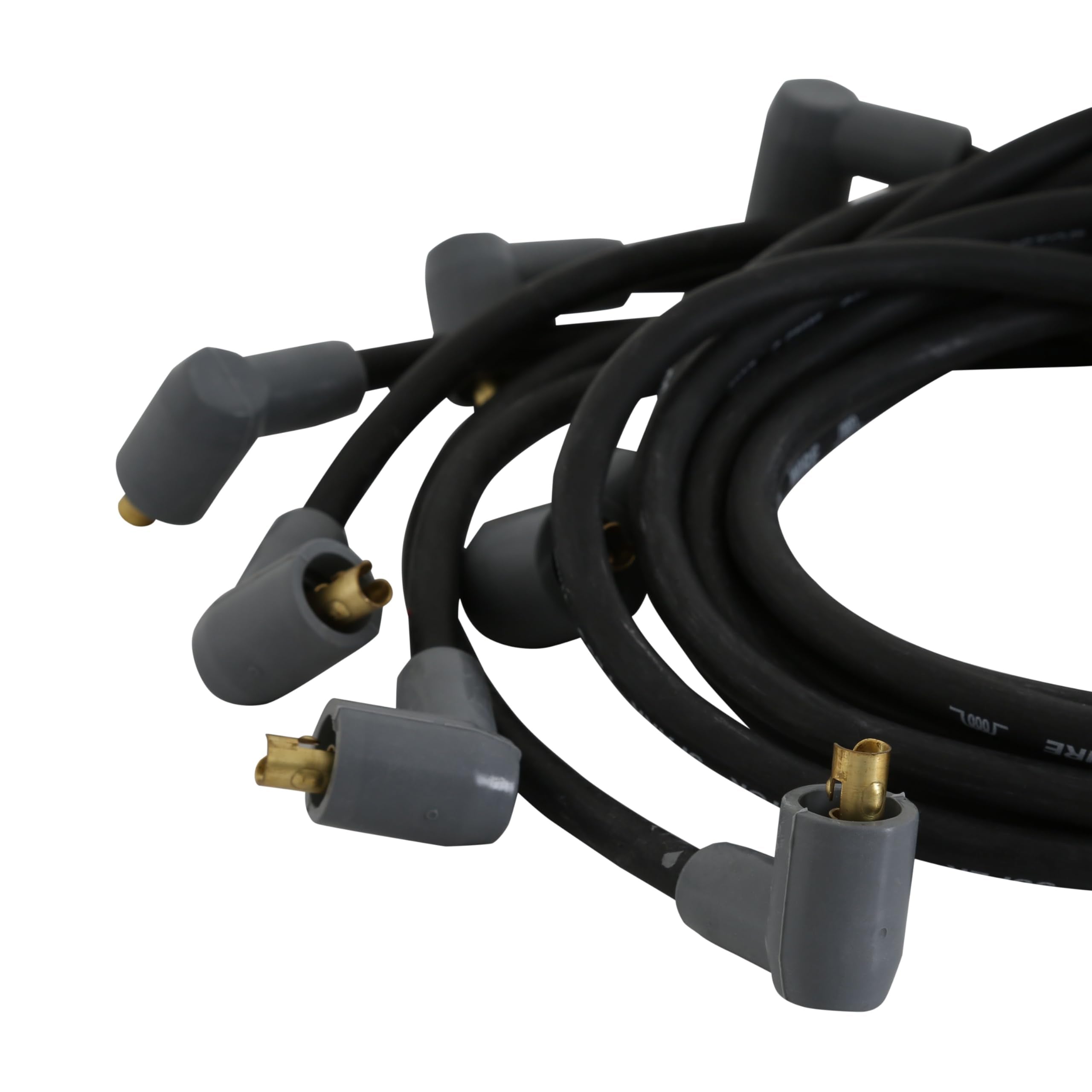 MSD Super Conductor 31593 Spark Plug Wire Set, Black, Socket Style Terminals