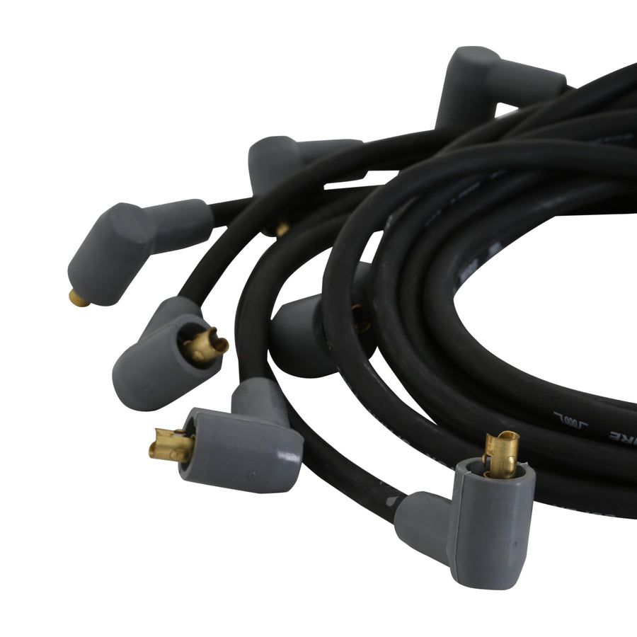 MSD Super Conductor 31593 Spark Plug Wire Set, Black, Socket Style Terminals
